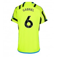 Arsenal Gabriel Magalhaes #6 Bortedrakt Dame 2023-24 Kortermet